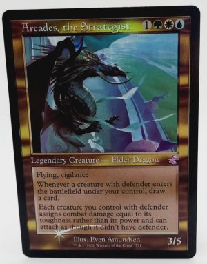 FOIL Arcades, the Strategist from Time Spiral: Remastered Proxy
