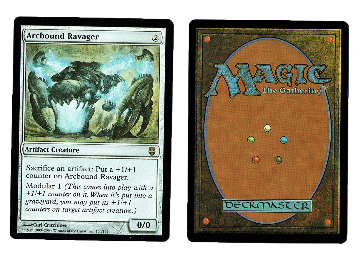 Arcbound Ravager Darksteel PLD Artifact Rare MAGIC GATHERING CARD ABUGames 