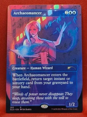 FOIL Archaeomancer from Secret Lair Drop Series Magic the Gathering Proxy