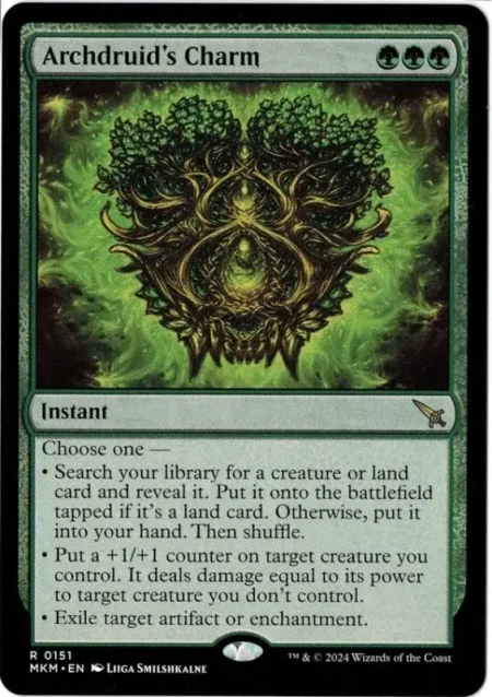 Archdruids Charm Magic the Gathering Proxy