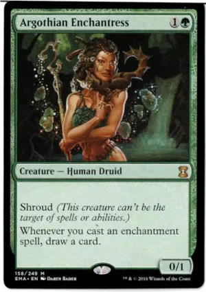 Argothian Enchantress from Eternal Masters Magic the Gathering Proxy