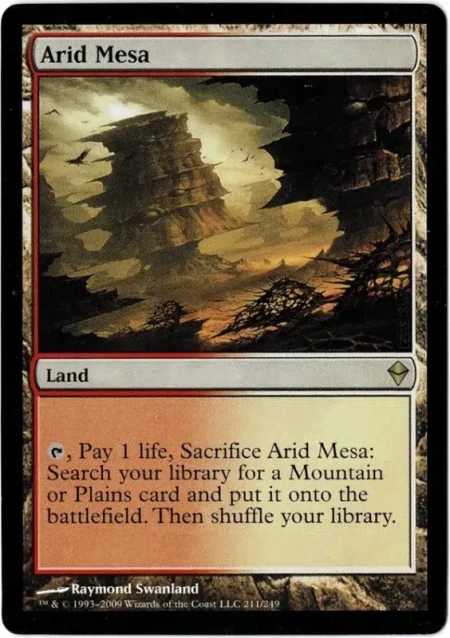 Arid Mesa 1 Magic the Gathering Proxy