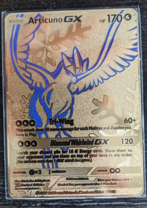 Pokemon Card Metal Replica