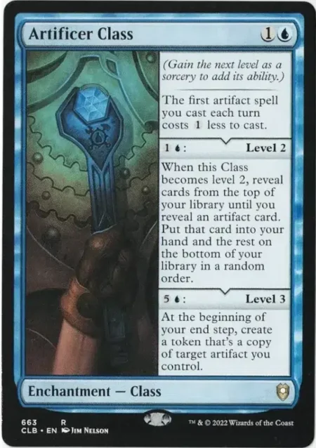 Artificer Class Magic the Gathering Proxy