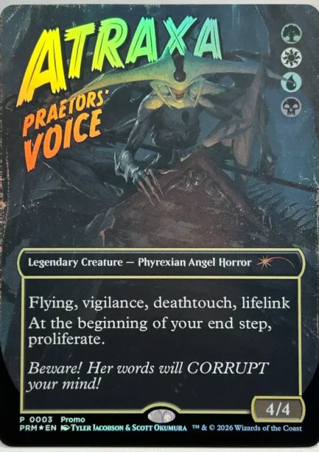 Atraxa praetors voice show – magic the gathering proxy