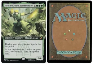 Avatar Kyoshi, Earthbender (Extended Art) from Avatar: The Last Airbender: Eternal-Legal Magic the Gathering Proxy