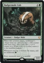 Badgermole Cub Avatar Magic the Gathering Proxy