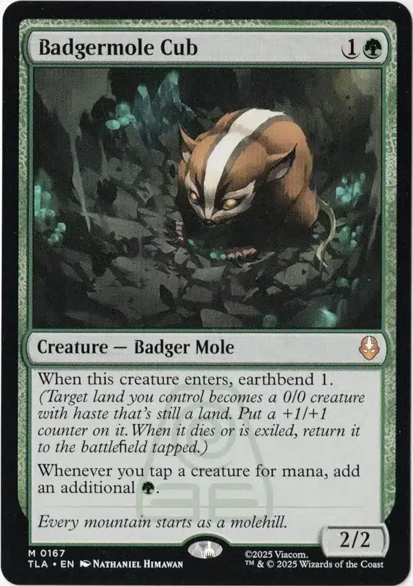 Badgermole Cub 1 Magic the Gathering Proxy