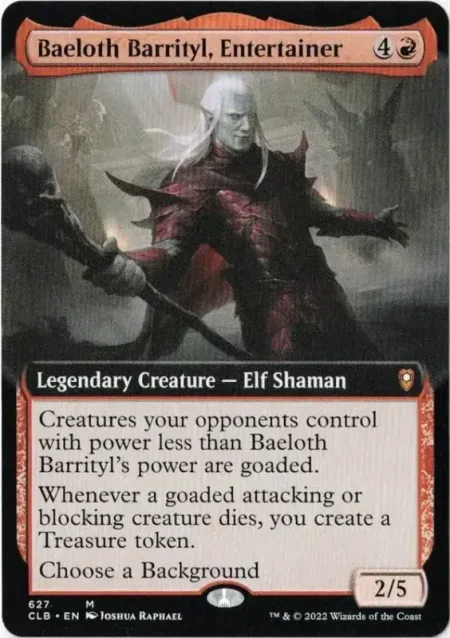 Baeloth Barrityl Entertainer Magic the Gathering Proxy