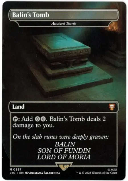 Balins Tomb Magic the Gathering Proxy