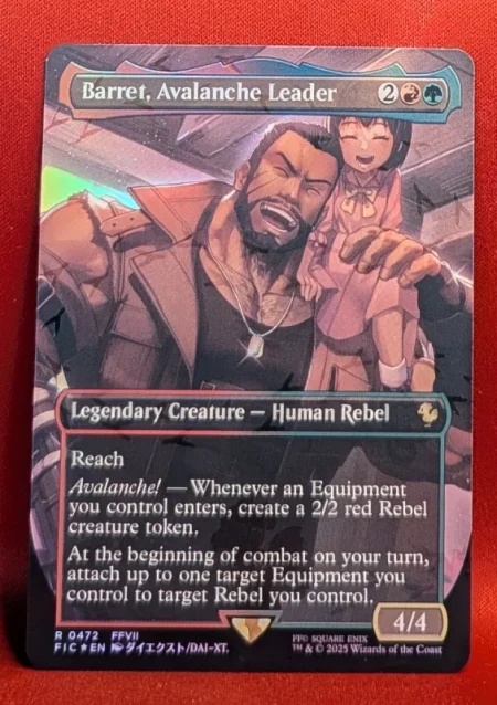 Barret avalanche leader – mtg proxy