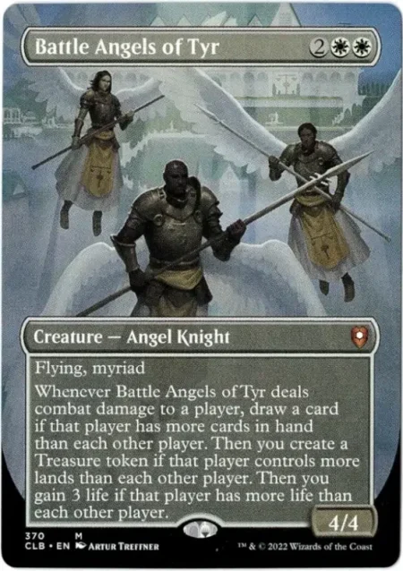 Battle Angels Of Tyr Magic the Gathering Proxy