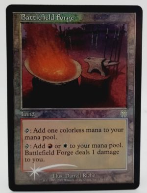 FOIL Battlefield Forge from Apocalypse Proxy