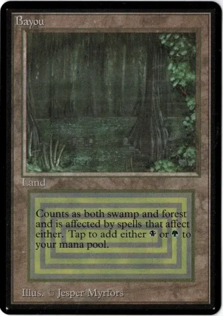 Bayou Beta 1 Magic the Gathering Proxy