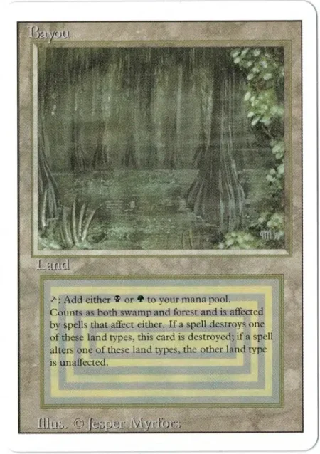 Bayou Unl Magic the Gathering Proxy