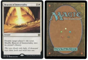 Beacon of Immortality from Explorers of Ixalan Magic the Gathering Proxy