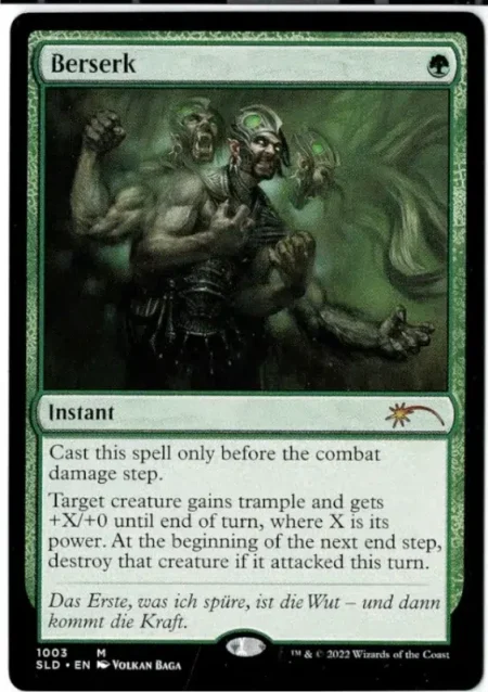 Berserk Sld Magic the Gathering Proxy