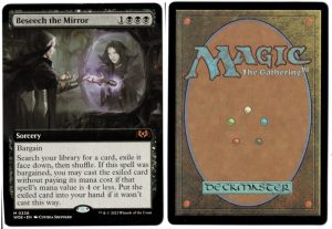 Beseech the Mirror (Extended Art) from Wilds of Eldraine Proxy