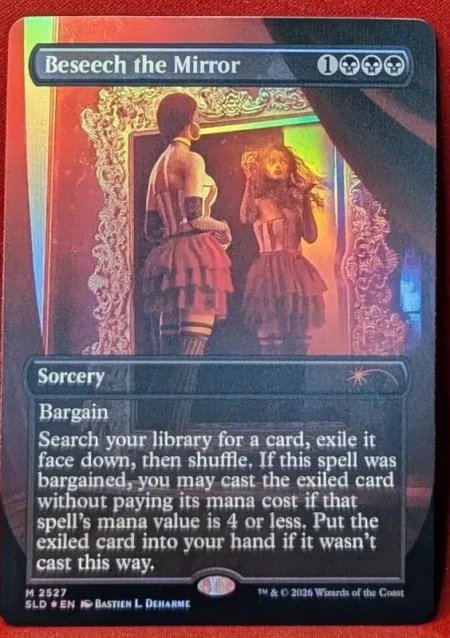 FOIL Beseech the Mirror (2527) from Secret Lair Drop Magic the Gathering Proxy