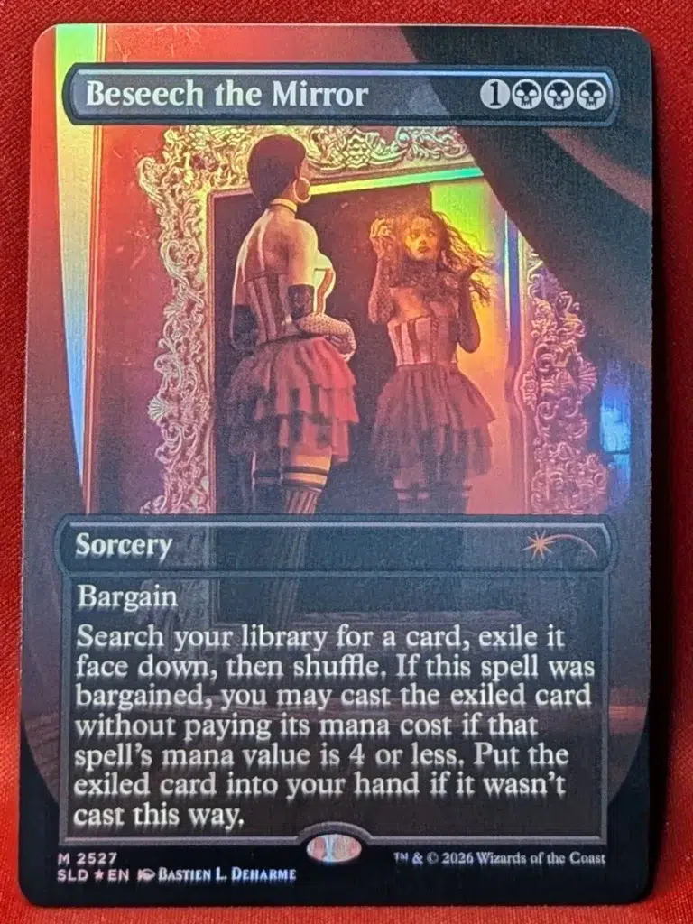 FOIL Beseech the Mirror (2527) from Secret Lair Drop Magic the Gathering Proxy
