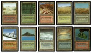 Dual Lands Beta Magic the Gathering Proxy Card Set