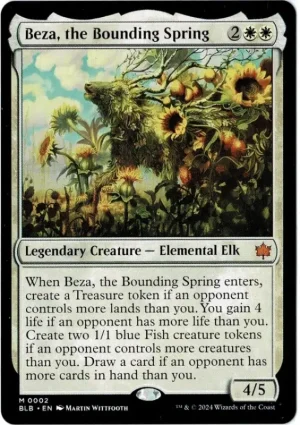 Beza The Bounding Spring Magic the Gathering Proxy