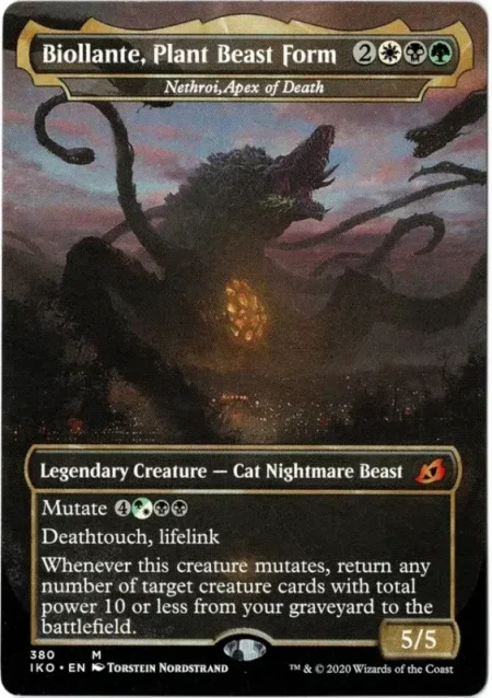 Biollante Plant Beast Form 1 Magic the Gathering Proxy