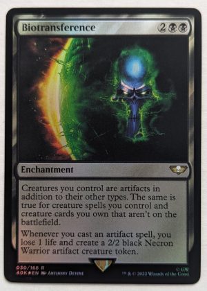 FOIL Biotransference from Universes Beyond: Warhammer 40,000 Proxy