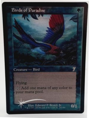 FOIL Birds of Paradise from 7th Edition Proxy