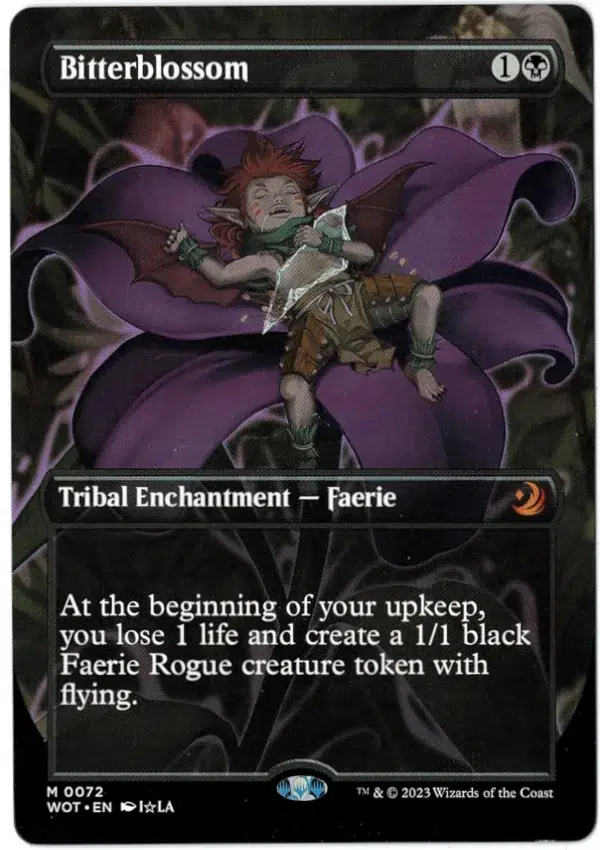 Bitterblossom Bord Magic the Gathering Proxy