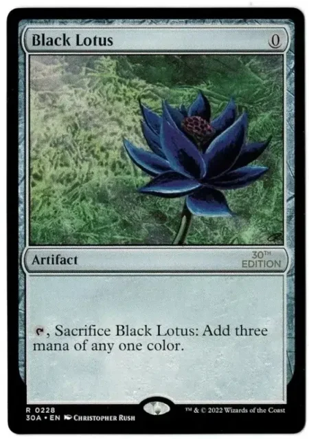 Black Lotus 30th Magic the Gathering Proxy