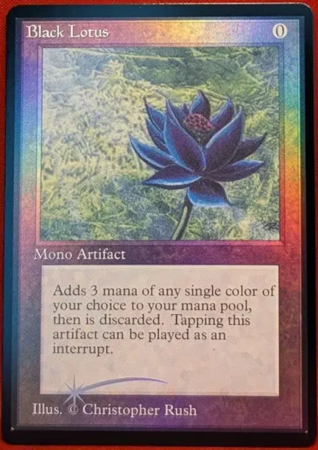 Black Lotus Foil Magic the Gathering Proxy
