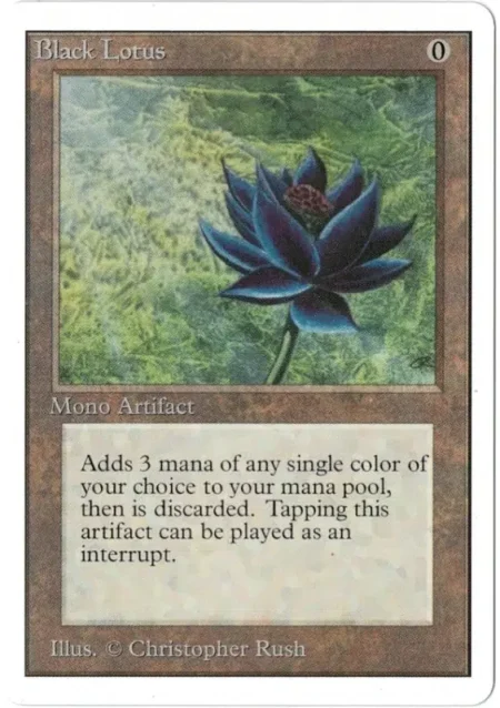 Black Lotus Unl Magic the Gathering Proxy