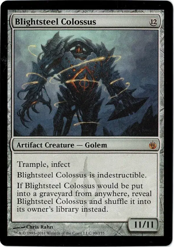 Blightsteel Colossus 1 Magic the Gathering Proxy