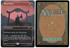 Blood Moon (Avatar) from Secret Lair Drop Series Magic the Gathering Proxy
