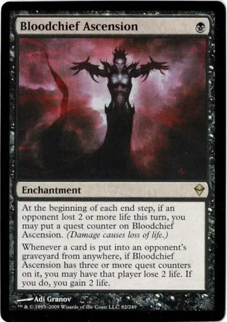 Bloodchief Ascension 1 Magic the Gathering Proxy