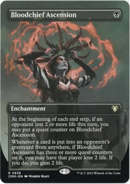 Bloodchief Ascension Bord Magic the Gathering Proxy