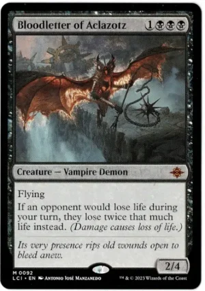 Bloodletter Of Aclazotz Magic the Gathering Proxy