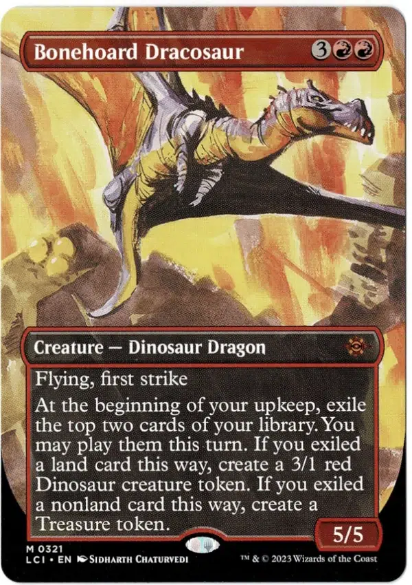 Bonehoard Dracosaur Bord Magic the Gathering Proxy