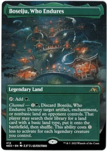 Boseiju Who Endures Showcase Magic the Gathering Proxy