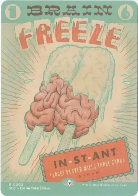 Brain Freeze Slc Magic the Gathering Proxy