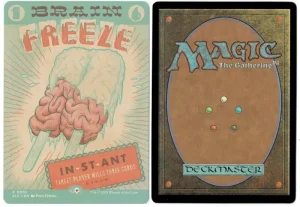 Brain Freeze from Secret Lair Countdown Kit Magic the Gathering Proxy