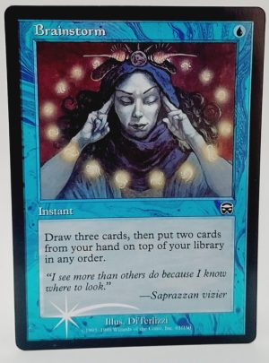 FOIL Brainstorm from Mercadian Masques Proxy