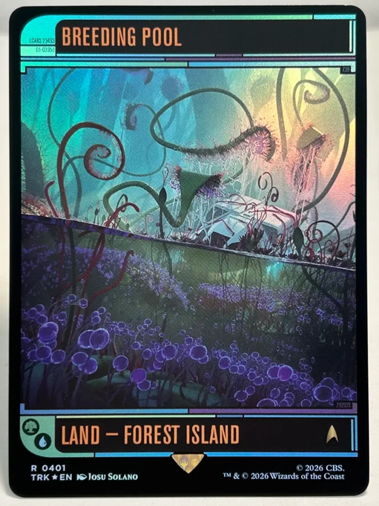 FOIL Breeding Pool from Star Trek Magic the Gathering Proxy