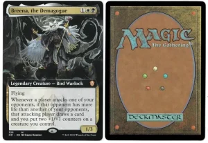 Breena, the Demagogue (Extended Art) from Commander 2021 Magic the Gathering Proxy
