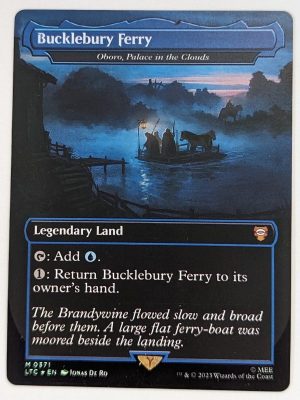 FOIL Bucklebury Ferry (Oboro, Palace in the Clouds) from Commander: The Lord of the Rings: Tales of Middle-earth Proxy