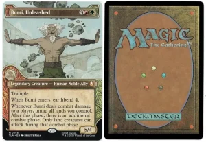 Bumi, Unleashed (Showcase) from Avatar: The Last Airbender Magic the Gathering Proxy