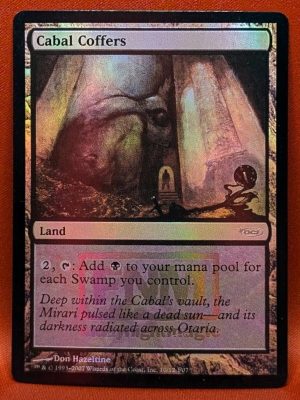 FOIL Cabal Coffers from FNM Promo Magic the Gathering Proxy