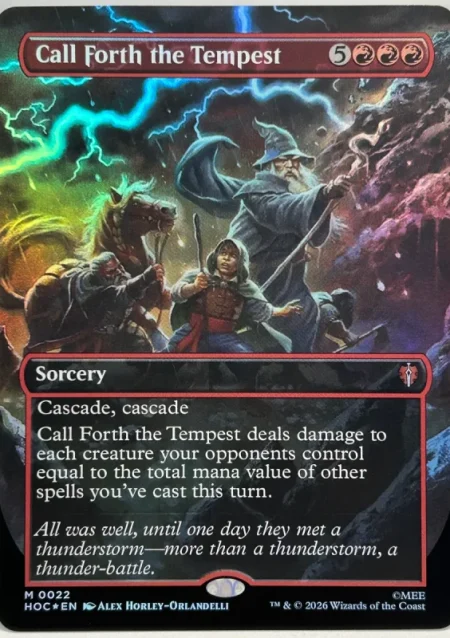 Call forth the tempest hobbit – mtg proxy