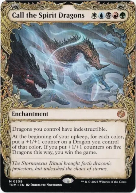 Call The Spirit Dragons Magic the Gathering Proxy